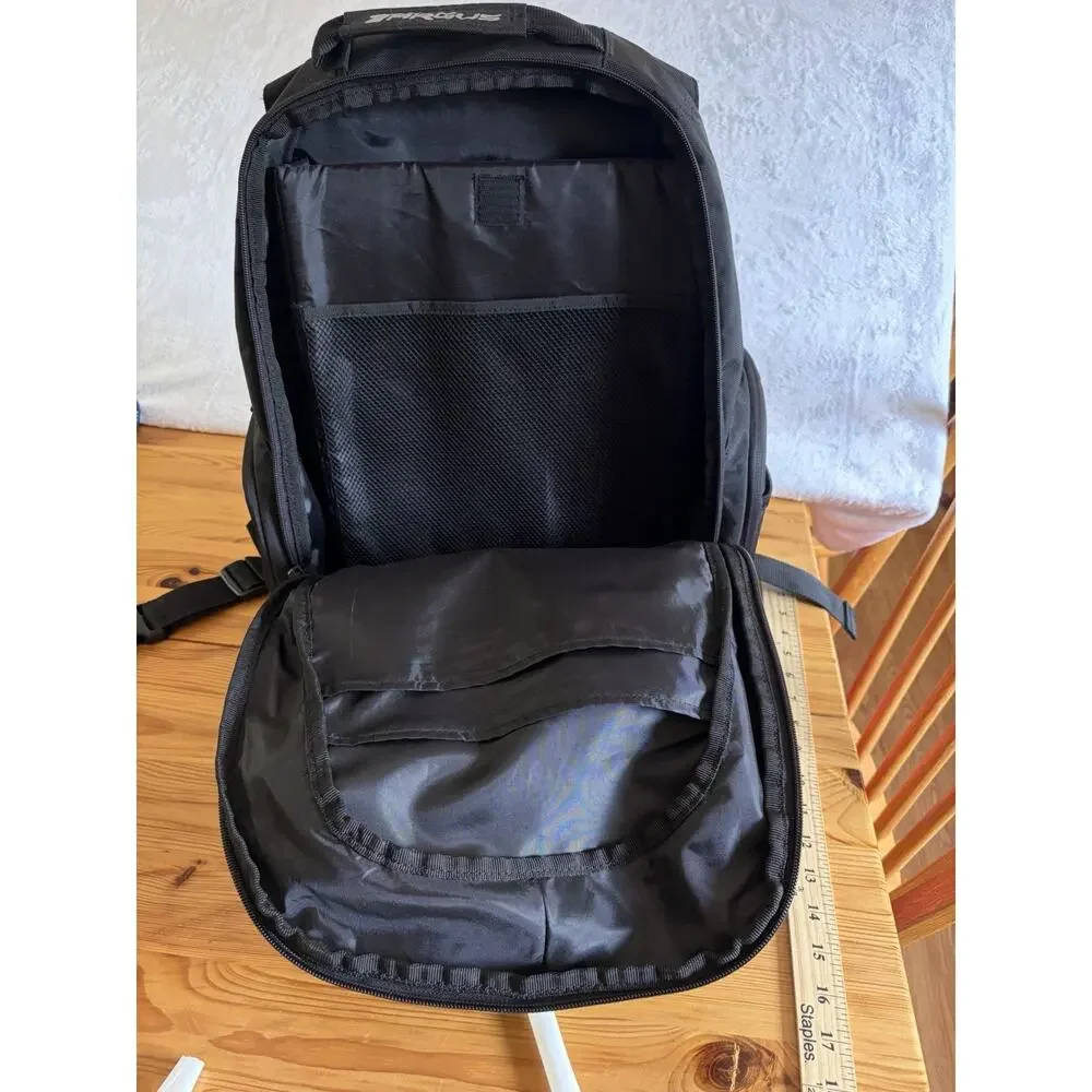 Targus Black Laptop Backpack with 3 Areas & Padded Laptop Section - EUC